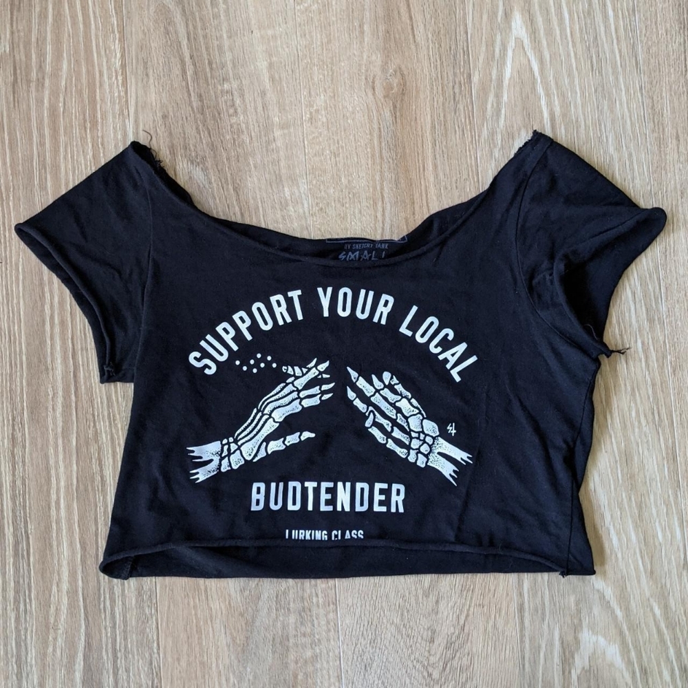 Stoner crop top